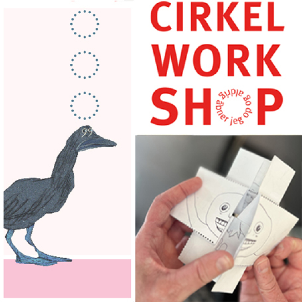 workshop · Cirkeldigte og uendelighedskort · bliv mere rundtosset